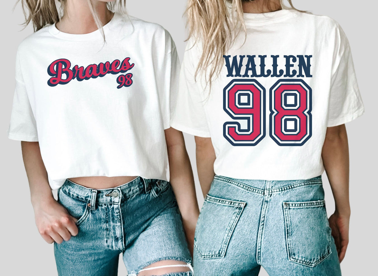 Braves 98 (Full Front) - Wallen 98 (On Back)