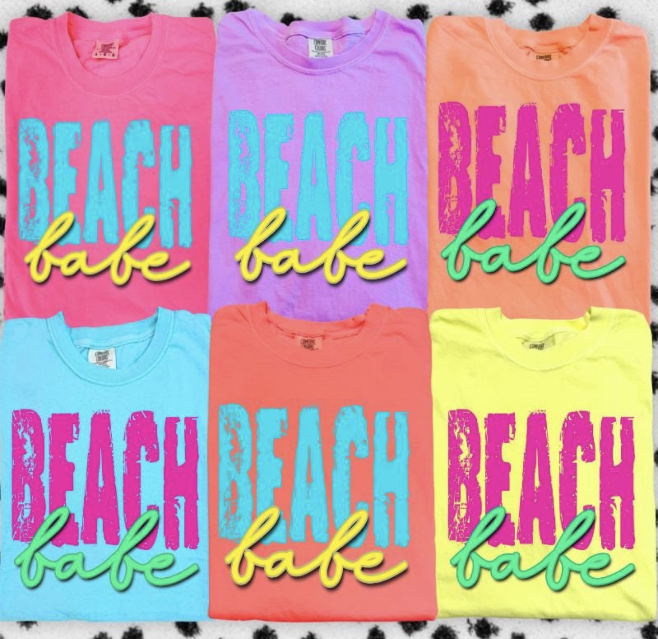 Beach Babe Neon T-Shirt | Summer Vibes