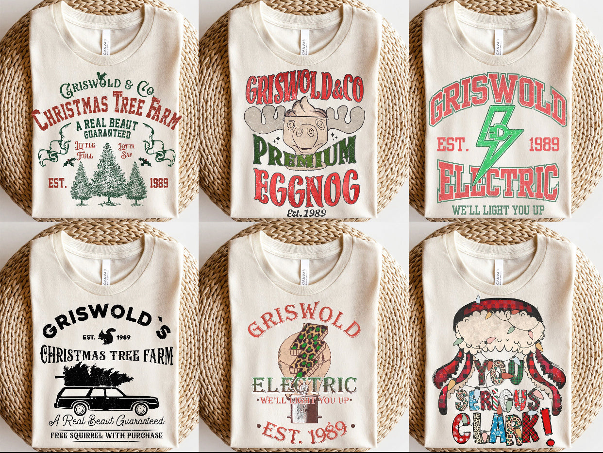 Griswold & Co. - Christmas Tree Farm - Color Ink