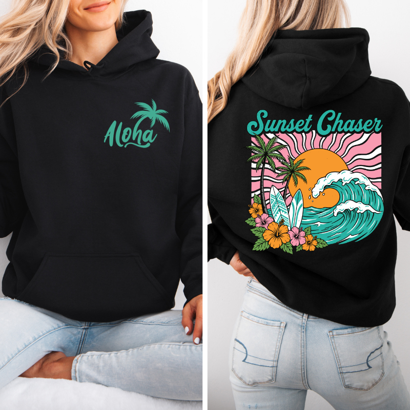 Chasing Sunsets Hoodie | Ultra-soft  Summer Hoodie