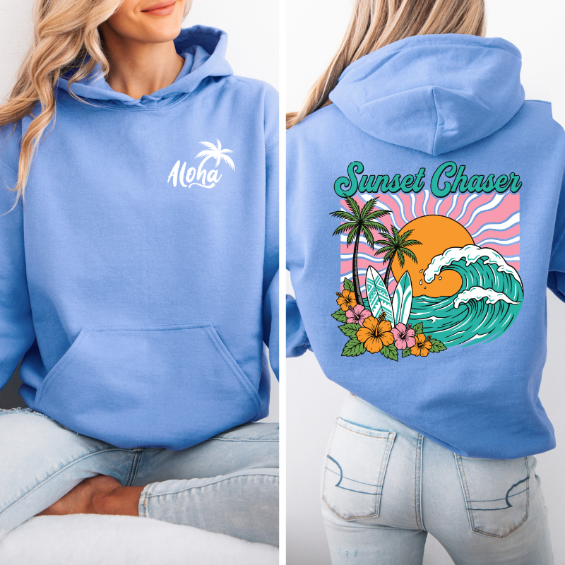 Chasing Sunsets Hoodie | Ultra-soft  Summer Hoodie