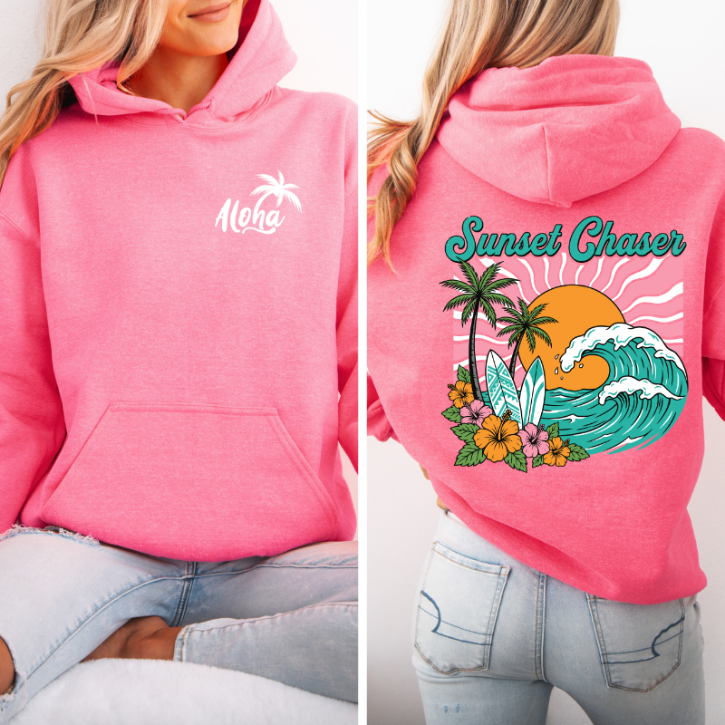 Chasing Sunsets Hoodie | Ultra-soft  Summer Hoodie