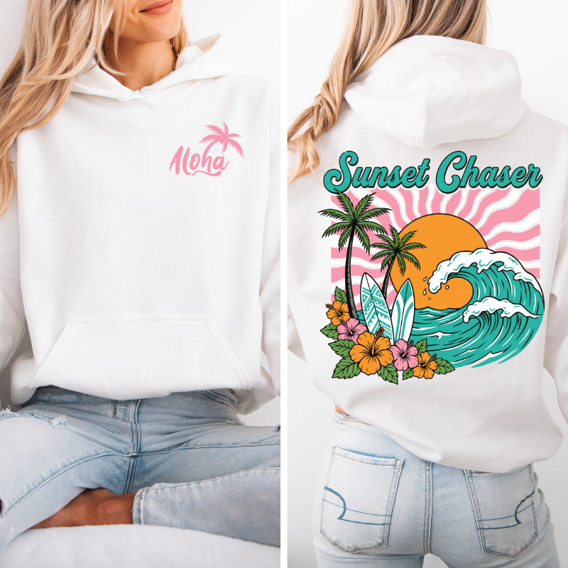 Chasing Sunsets Hoodie | Ultra-soft  Summer Hoodie