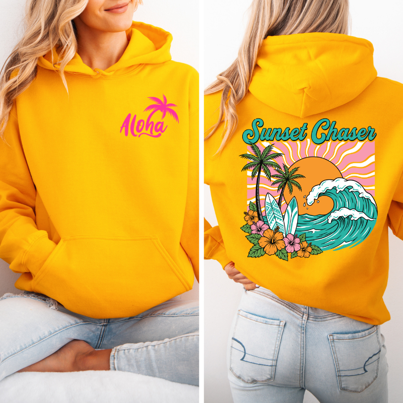 Chasing Sunsets Hoodie | Ultra-soft  Summer Hoodie