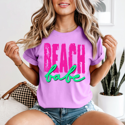 Beach Babe Neon T-Shirt | Summer Vibes