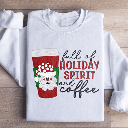 Full Of Holiday Spirit And Coffee