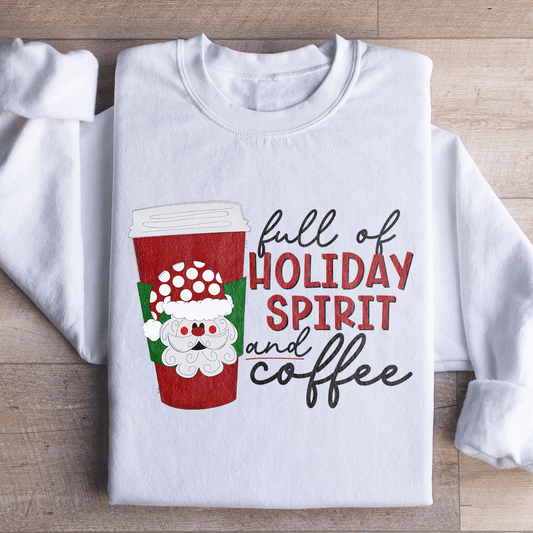 Full Of Holiday Spirit And Coffee