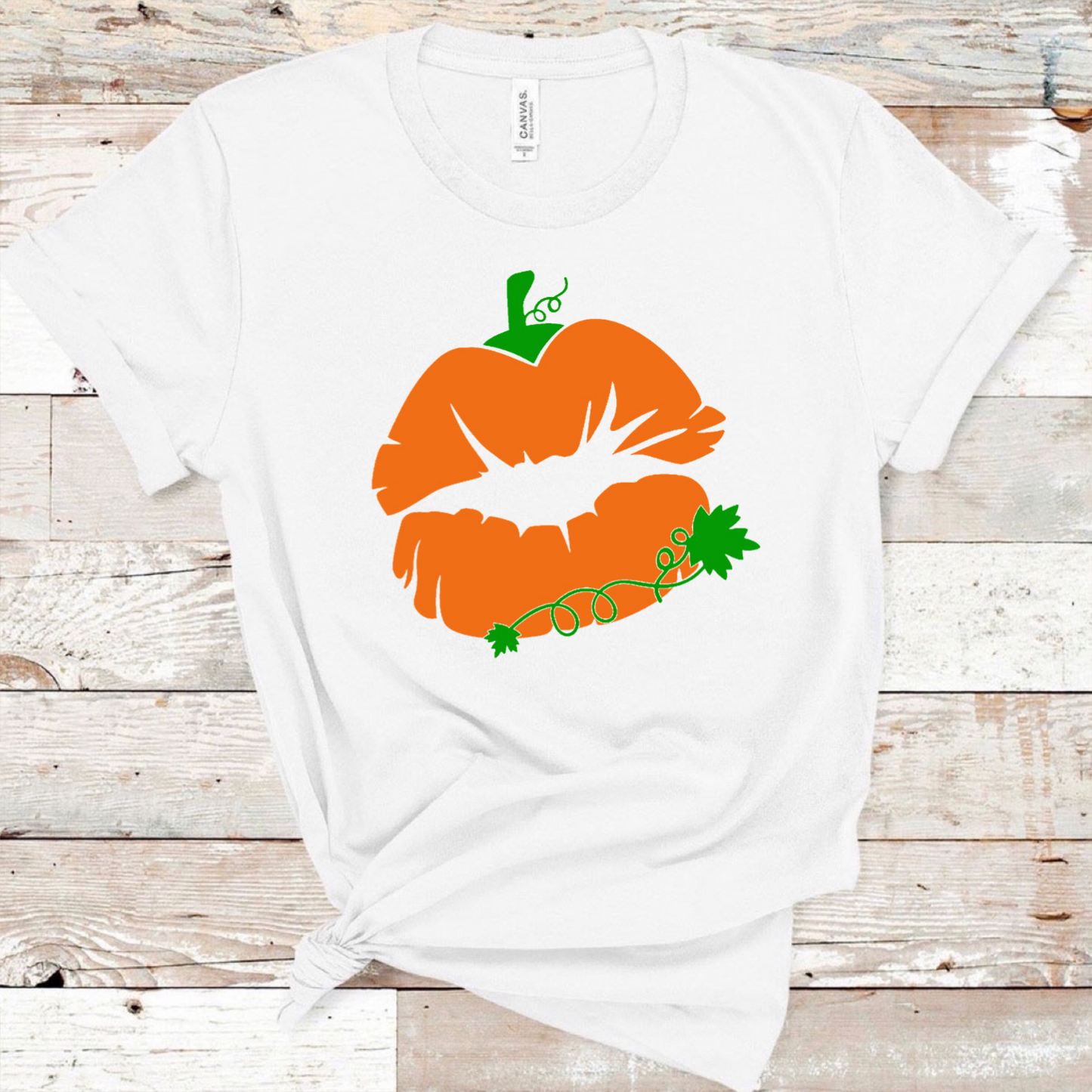 Kiss Heart Pumpkin Lips - Halloween
