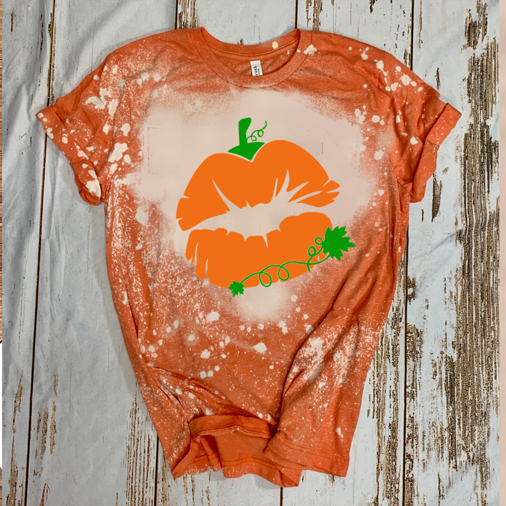 Kiss Heart Pumpkin Lips - Halloween