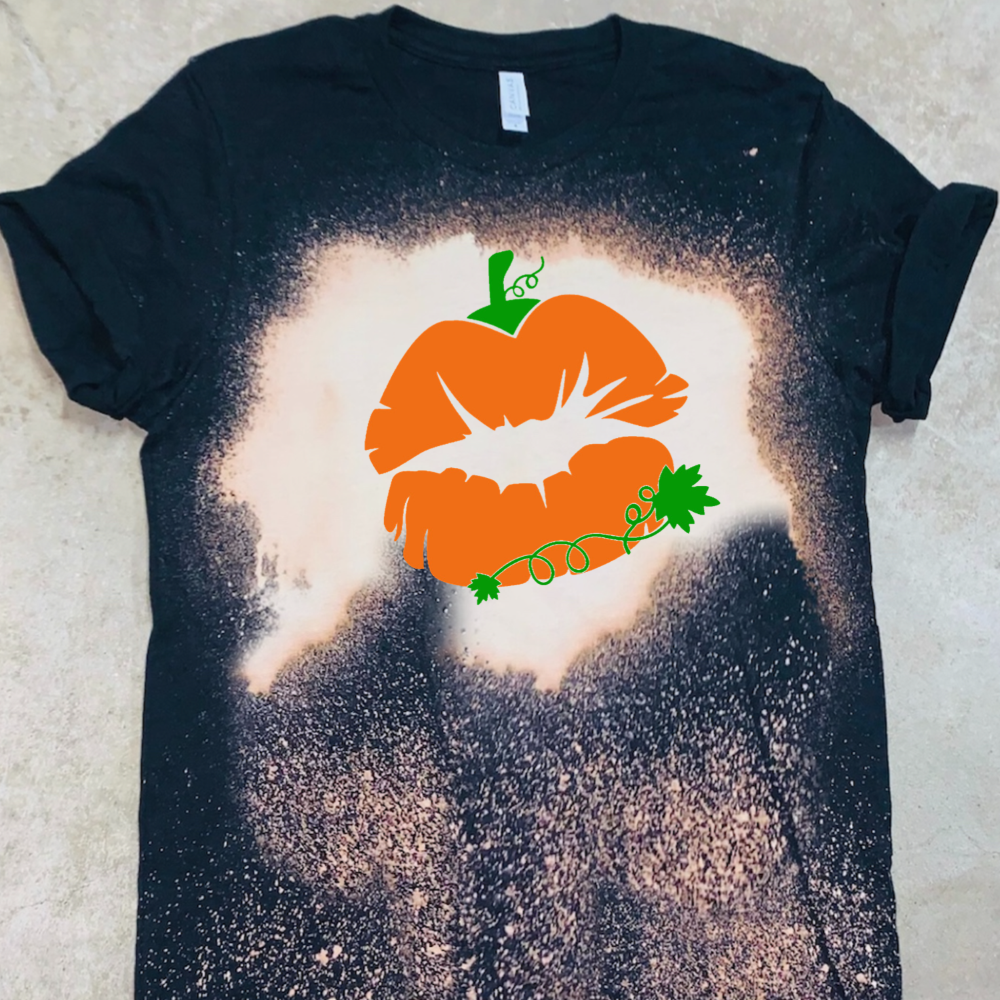 Kiss Heart Pumpkin Lips - Halloween