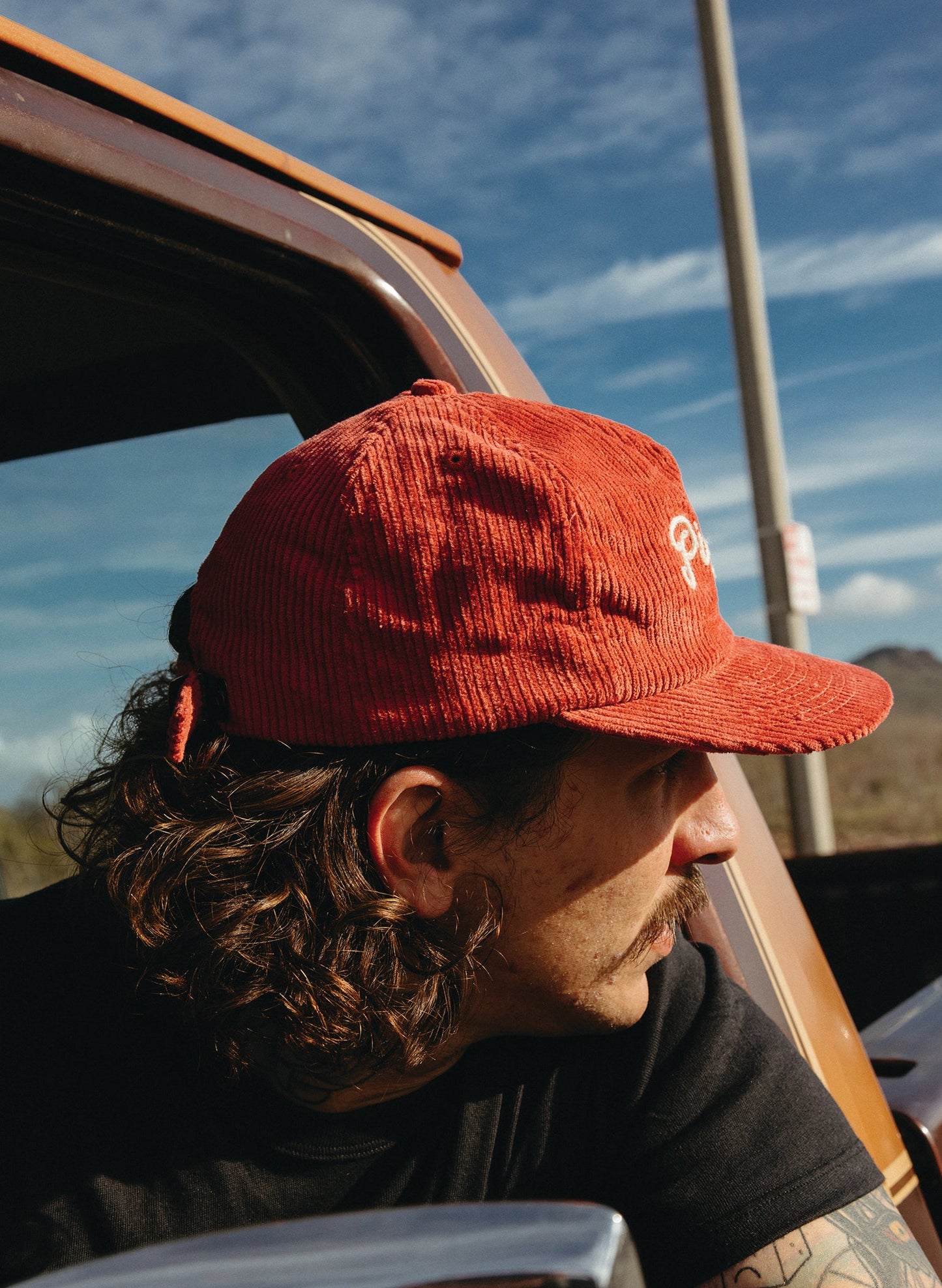 Pizza Chainstitch Hat