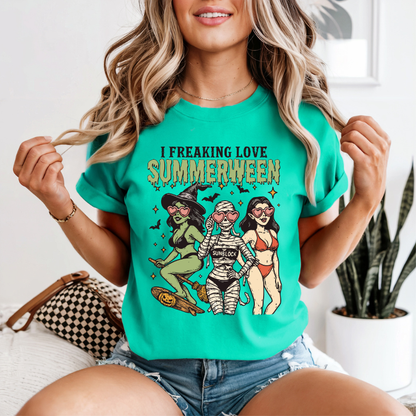 I freaking Love Summerween T-shirt / Spooky summer Vibes